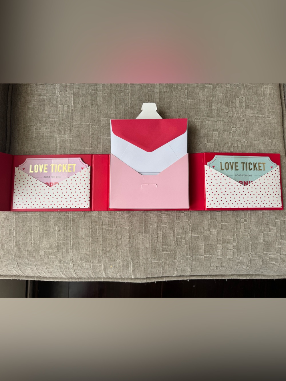 Love Tickets Redeemable Ticket Book - Anniversary Gift / Valentines Day gift - Picture 4 of 6